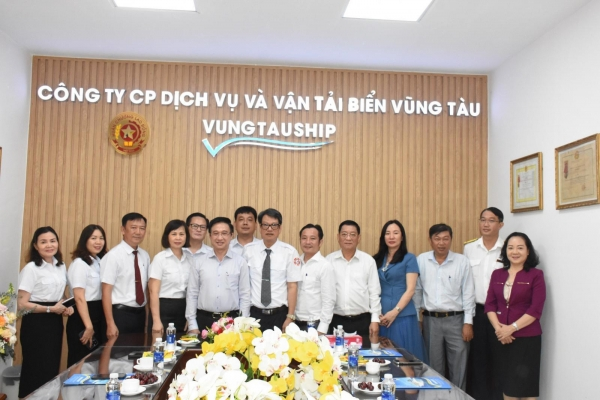 LÃNH ĐẠO TỈNH BÀ RỊA – VŨNG TÀU ĐẾN THĂM VÀ CHÚC TẾT CÔNG TY CỔ PHẦN DỊCH VỤ VÀ VẬN TẢI BIỂN VŨNG TÀU NHÂN DỊP TẾT NGUYÊN ĐÁN GIÁP THÌN NĂM 2024